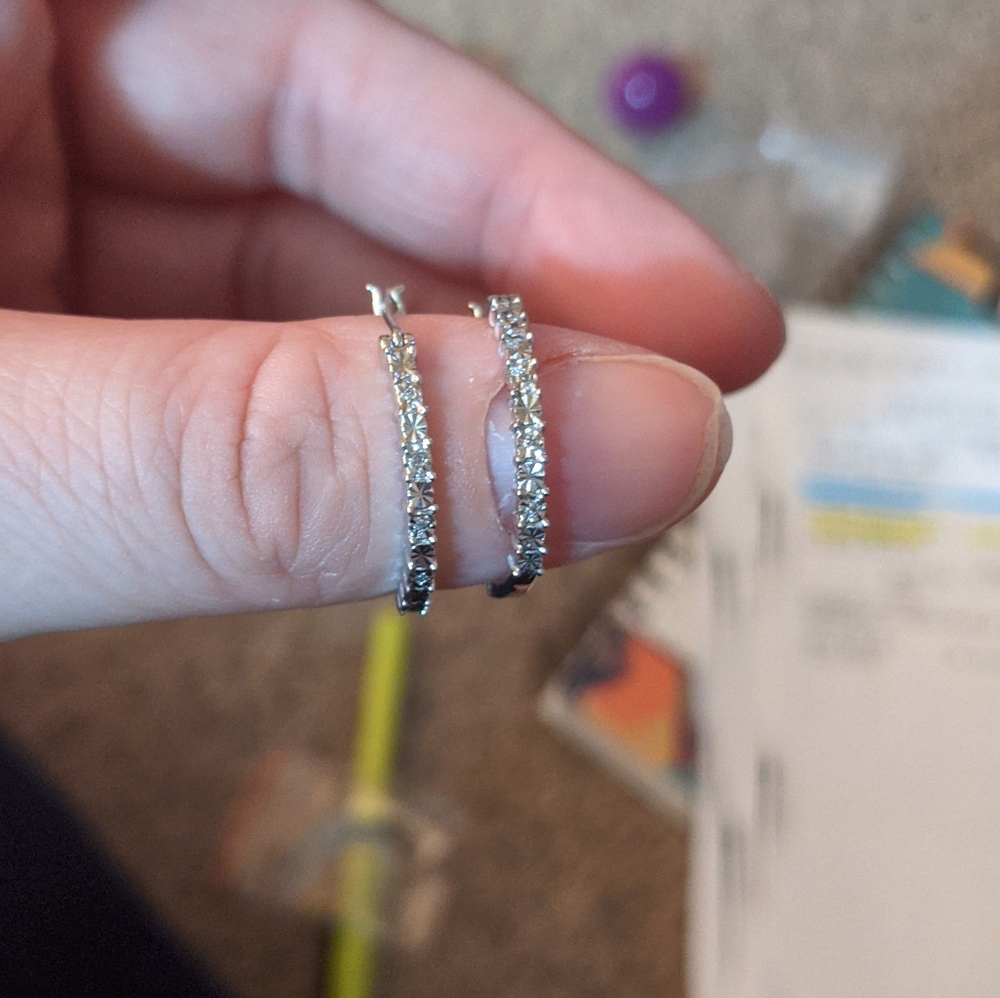 Diamond earrings